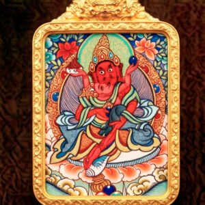 Red Jambhala Pendant / Eastern Jambhala / Good Connections・Noble Support