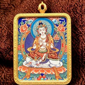 Samantabhadra Pendant / Dragon Snake Guardian / Peace-themed Ornament